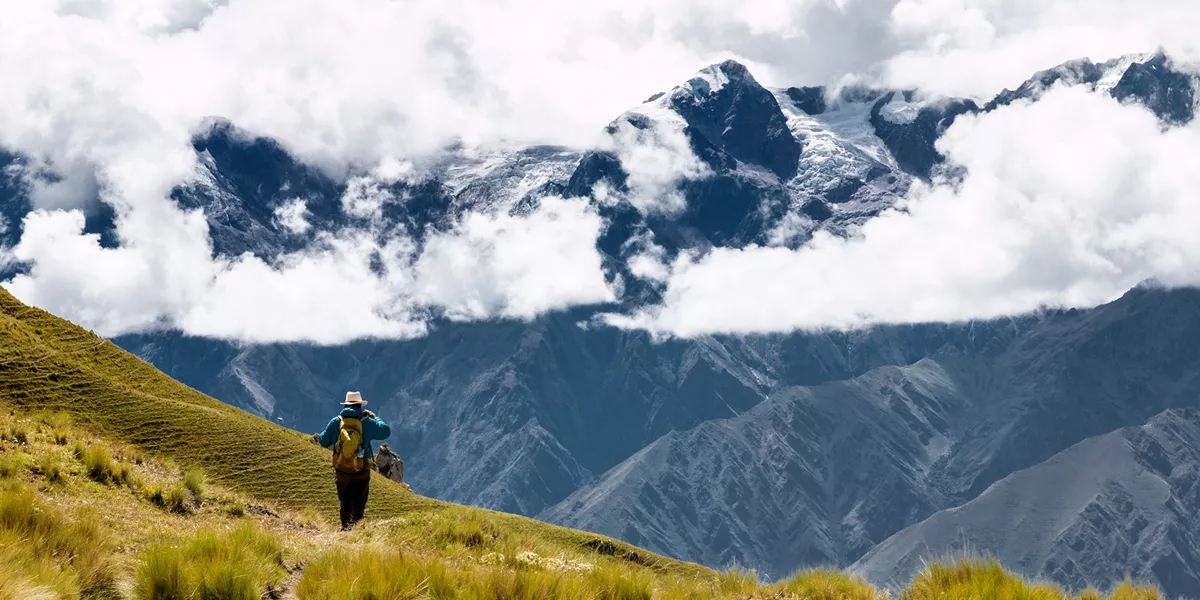 Walker on the Inca Trail