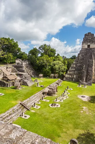 ancient pyramid ruins