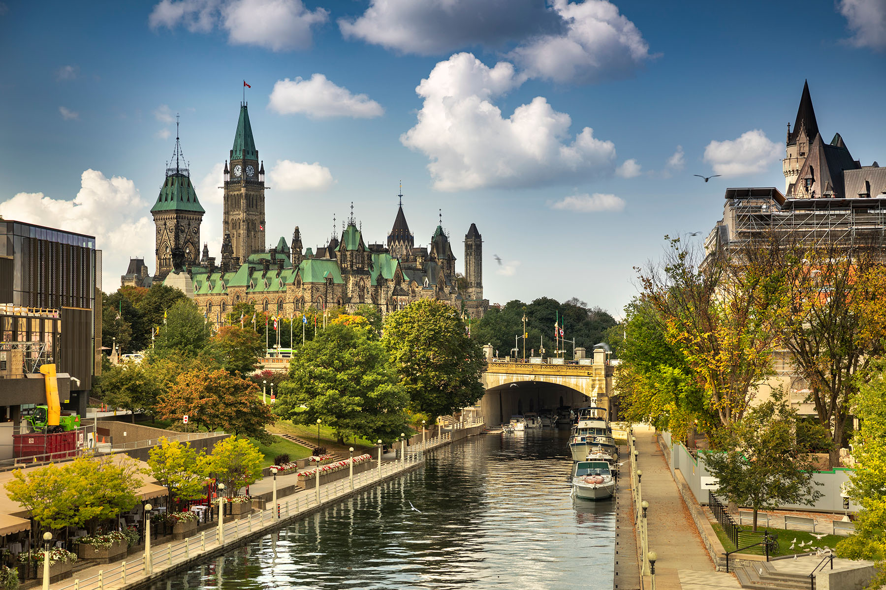 Rideau Canal in Ottawa
