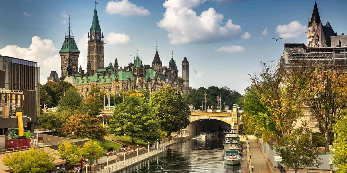 Rideau Canal in Ottawa