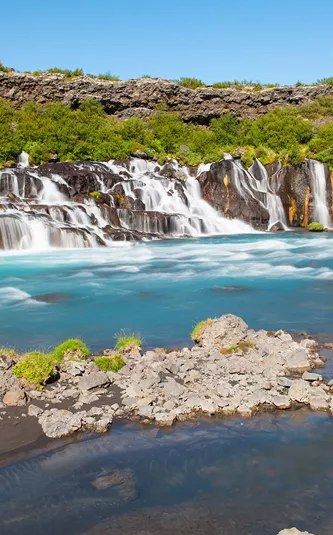 water fall in iceland