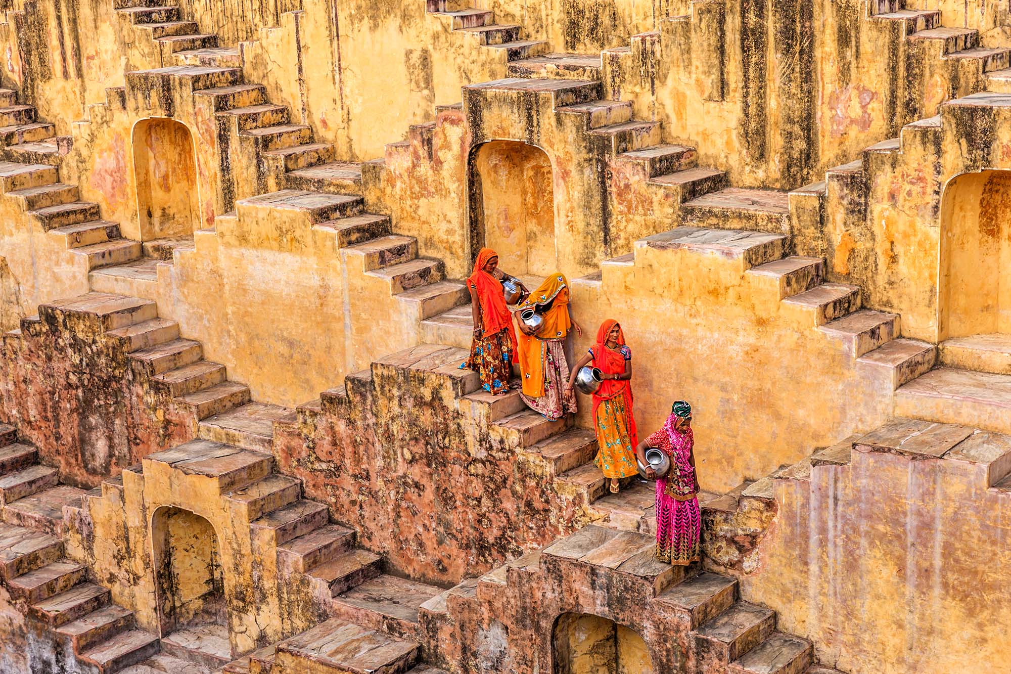 India Near Jaipur Stepwell