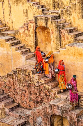 India Near Jaipur Stepwell